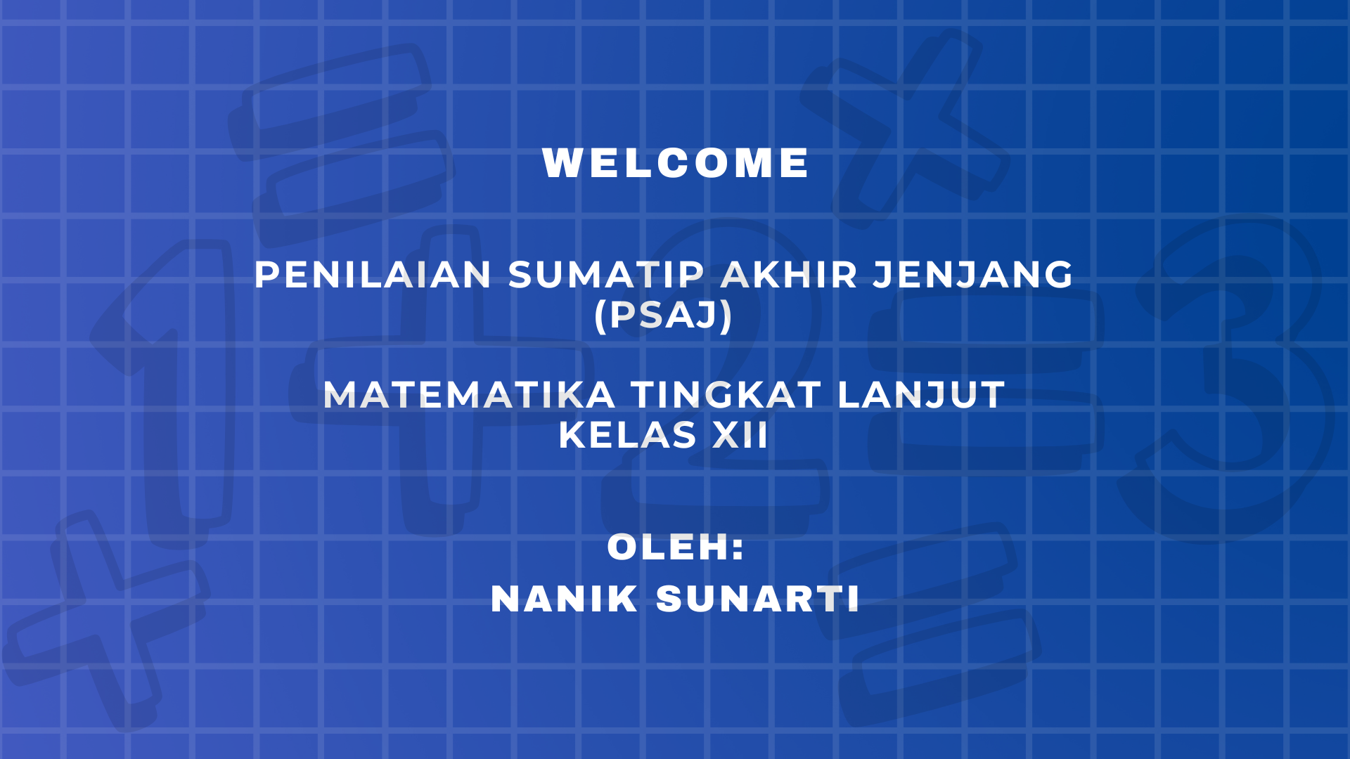 PSAJ MTK TL XII 2025/2026