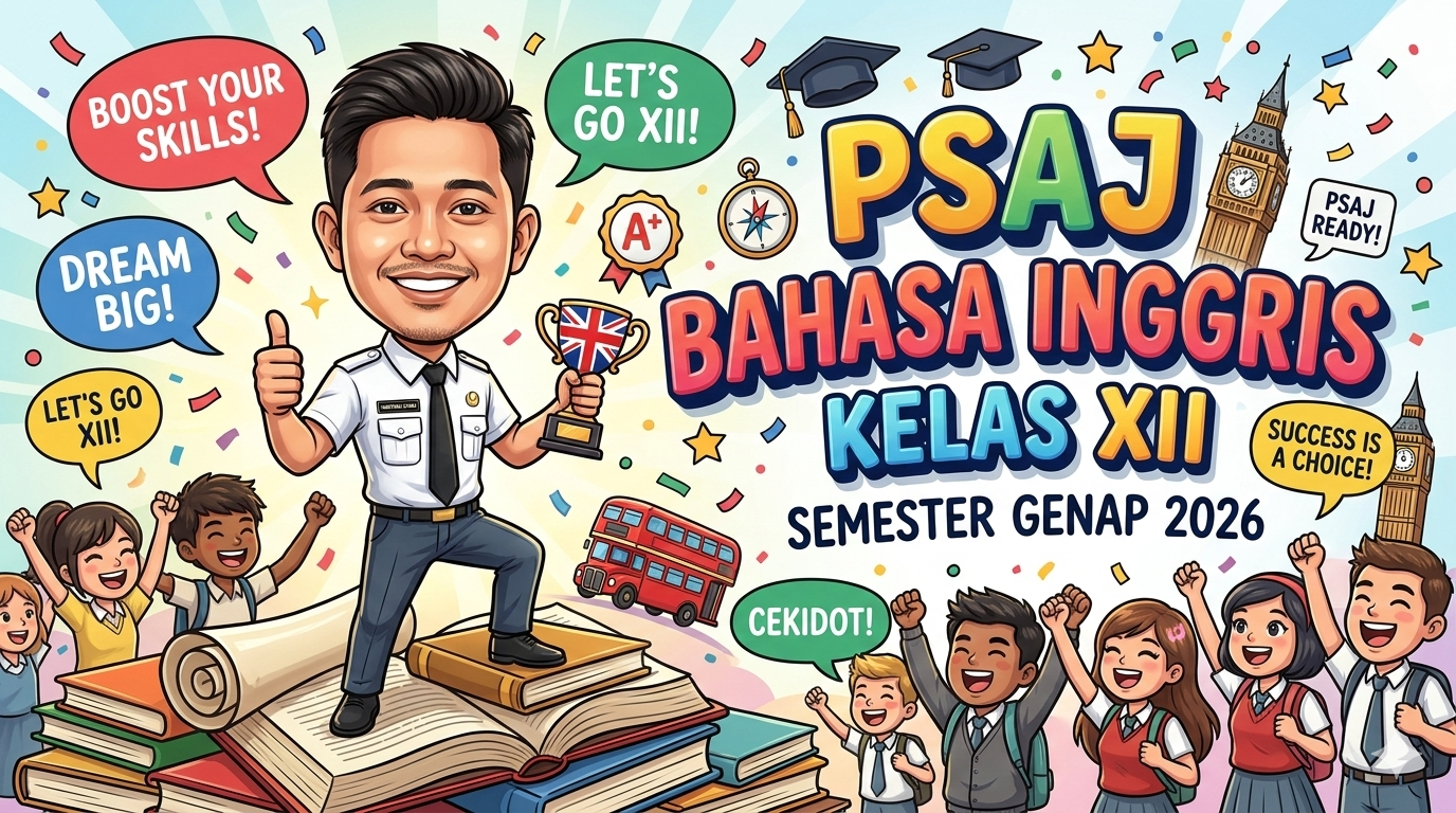 PSAJ BAHASA INGGRIS KELAS XII SEMESTER GENAP 2026