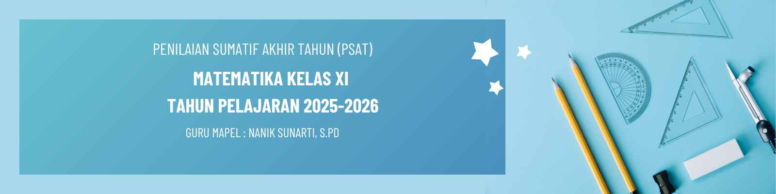 PSAT MTK GENAP XI 2025-2026